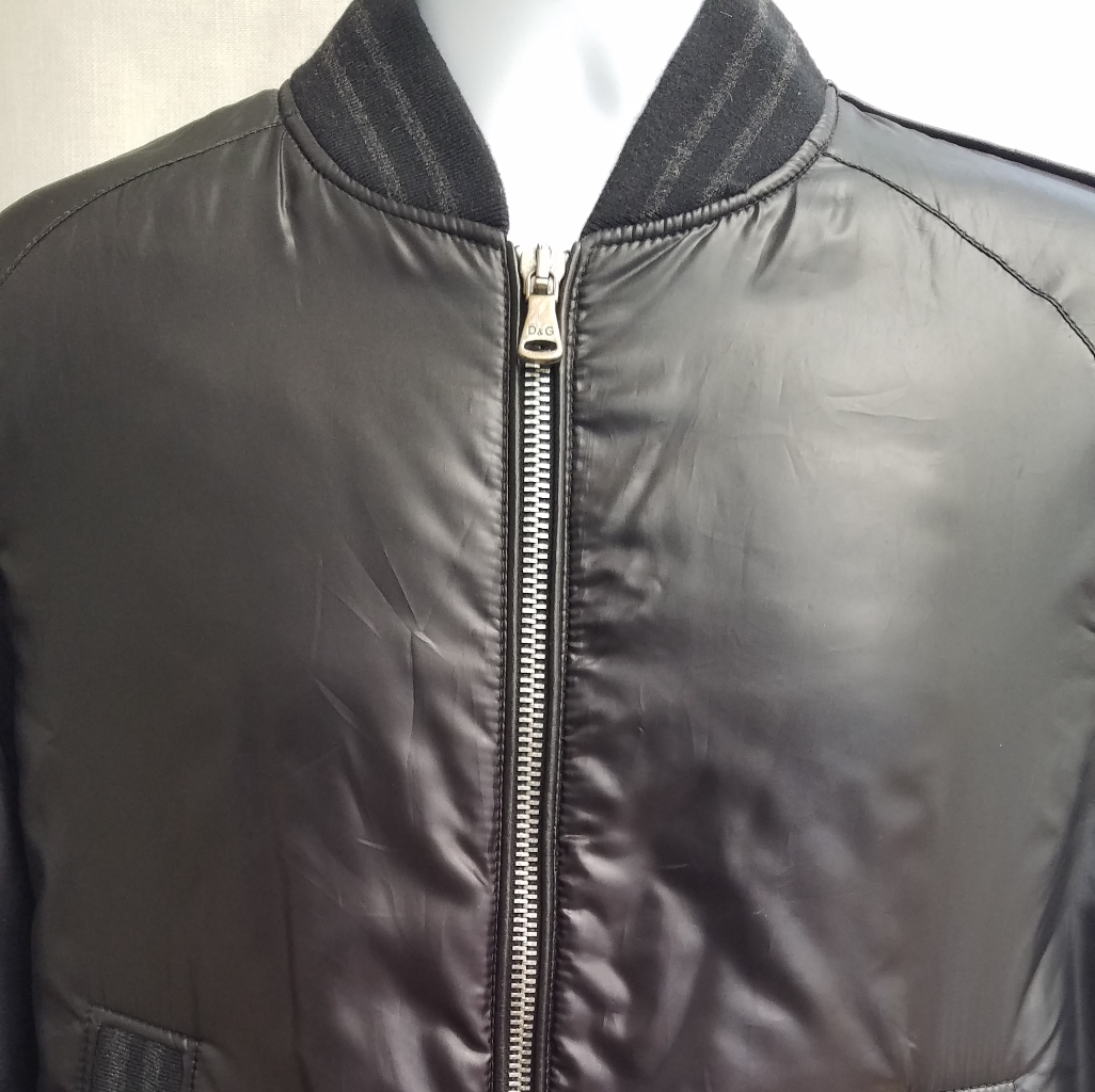 Men's "D&G Dolce & Gabbana" Black Jacket